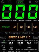 GPS speedometer