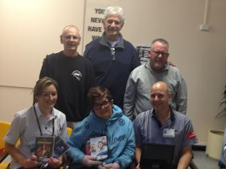 2012 Handover of DVDs for the RAH